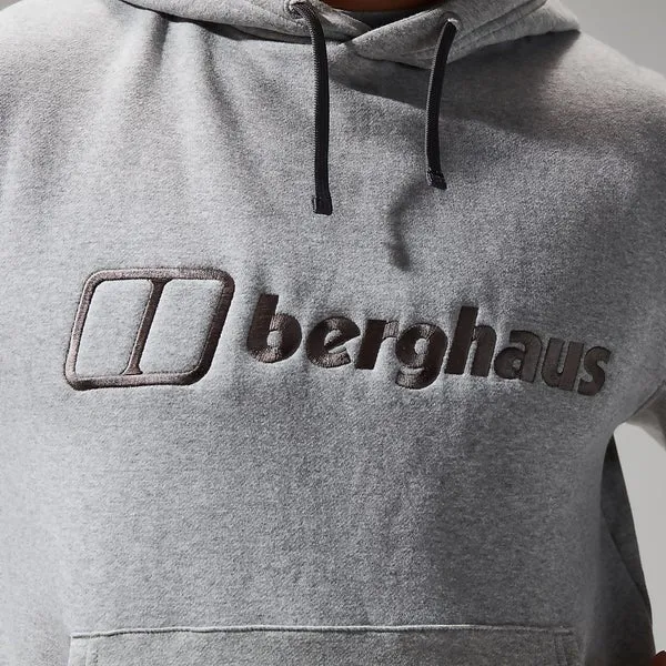 Men's Logo Hoody Dark Grey