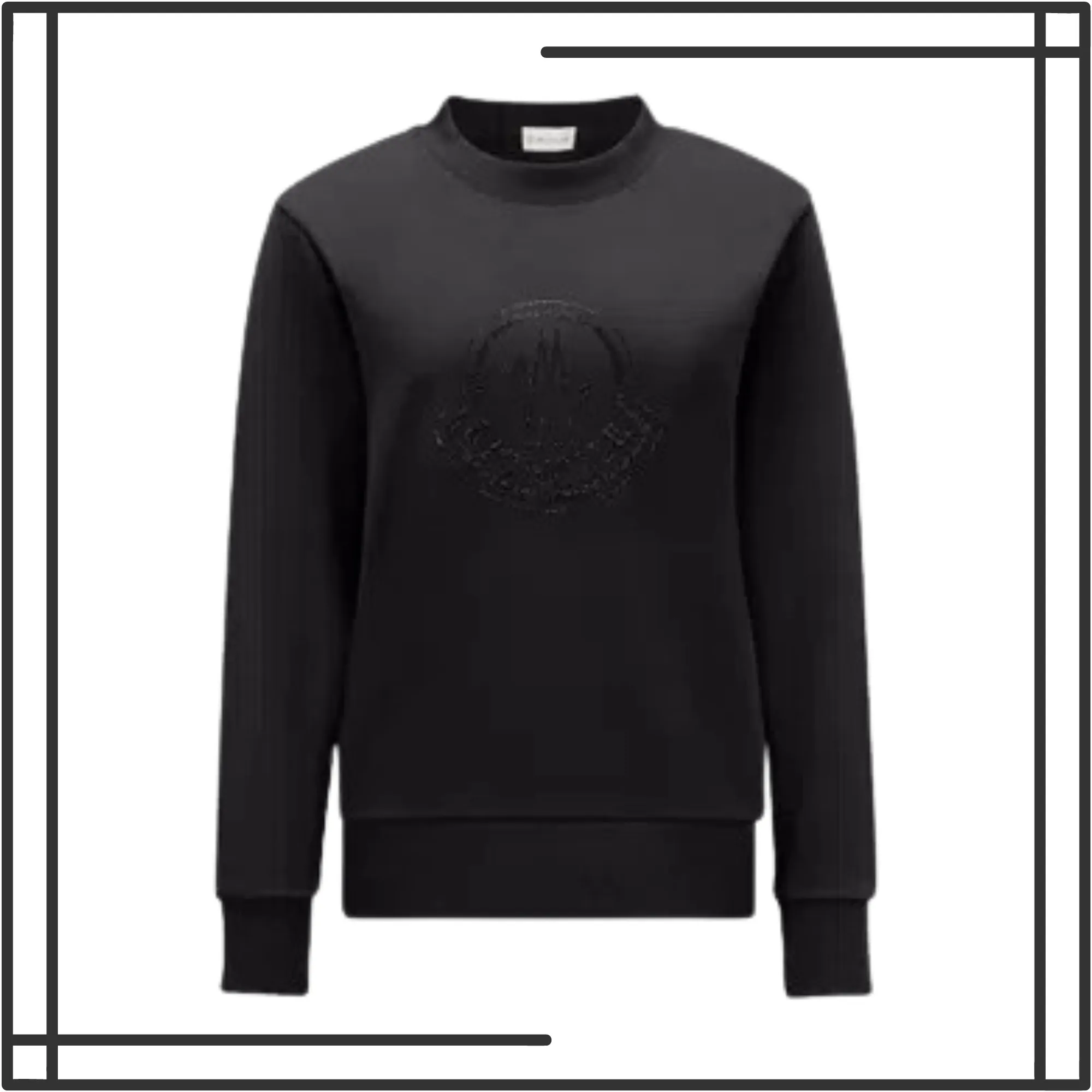 MONCLER  |Crystal Logo Sweatshirt