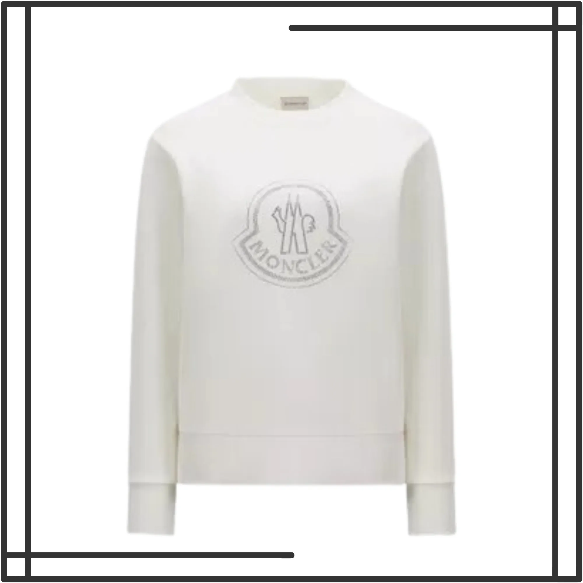 MONCLER  |Crystal Logo Sweatshirt