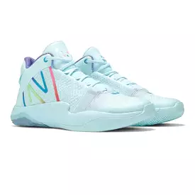 NB Two WXYv2 Girl's Basketball Court Shoe - Ice Blue / White / Violet