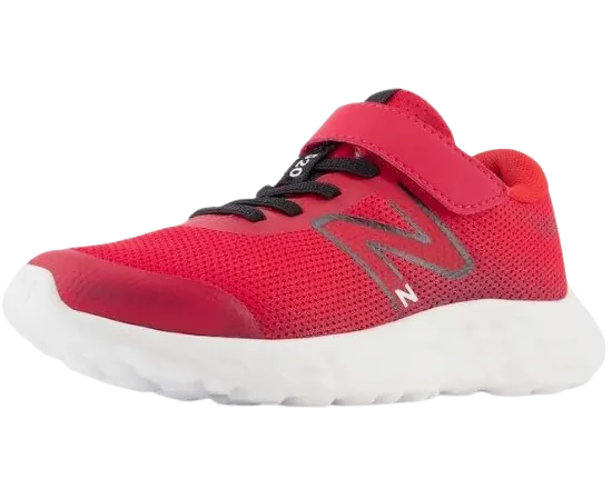 New Balance 520v8 Bungee Lace Hi-Red/Black