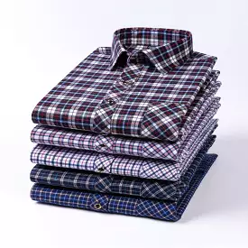 New Men's Loose Long-Sleeved Shirts