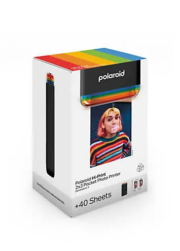 Polaroid Everything Box Hi-Print 2x3 Gen 2 - Black | Kaleidoscope