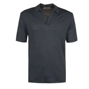 POLO LOGO Uomo Blu