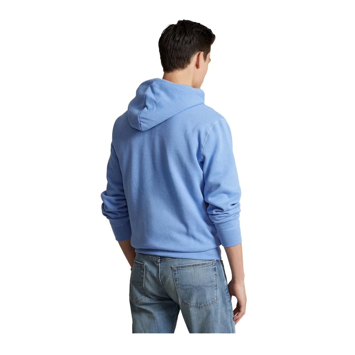 Polo Ralph Lauren Mens Fleece Pullover Hoodie 710766778062 Bright Blue