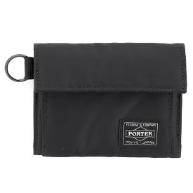 Porter Yoshida Japan Tanker Two-Fold Wallet Black [622-78167]