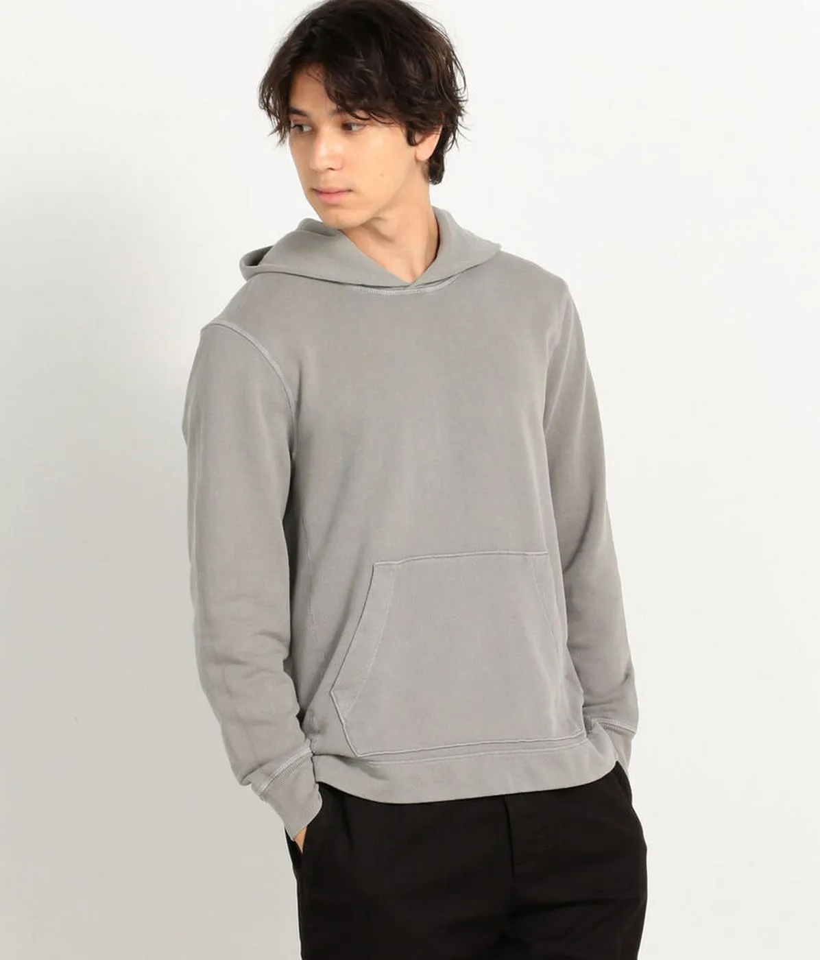 Pullover Hoody-Heather Grey