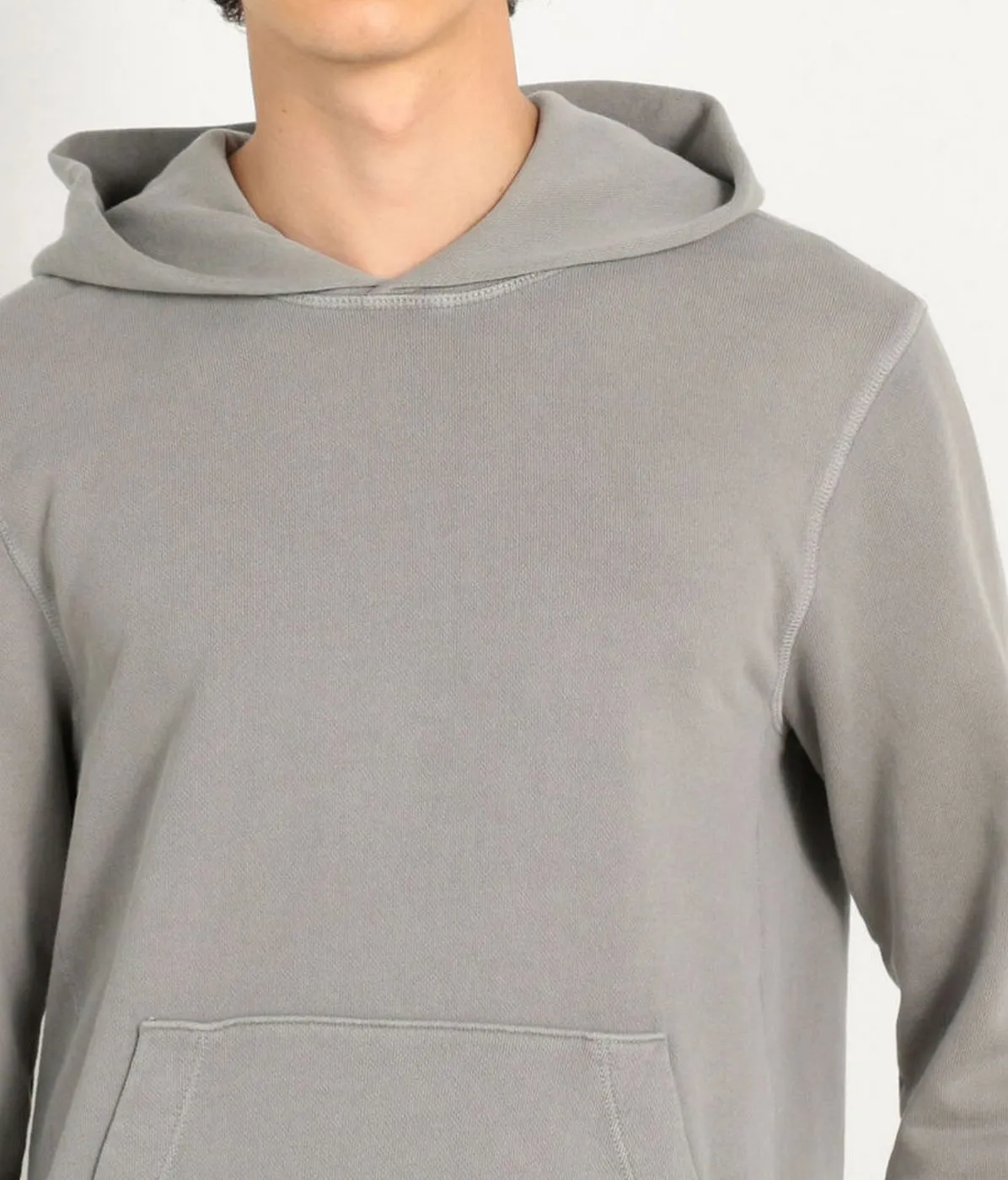 Pullover Hoody-Heather Grey