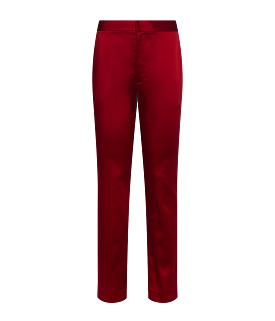 Rebel Trouser in Dark Tango Red