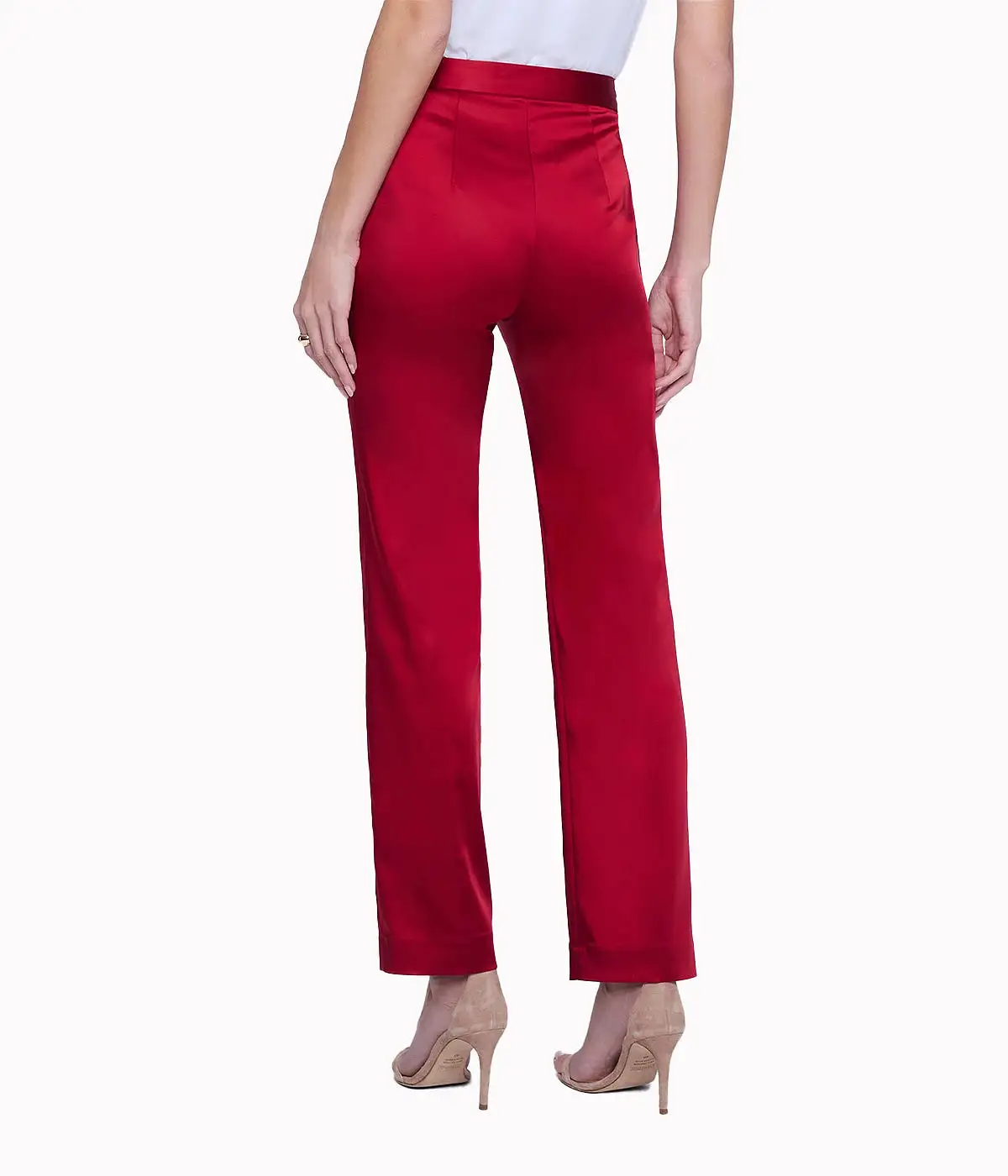 Rebel Trouser in Dark Tango Red