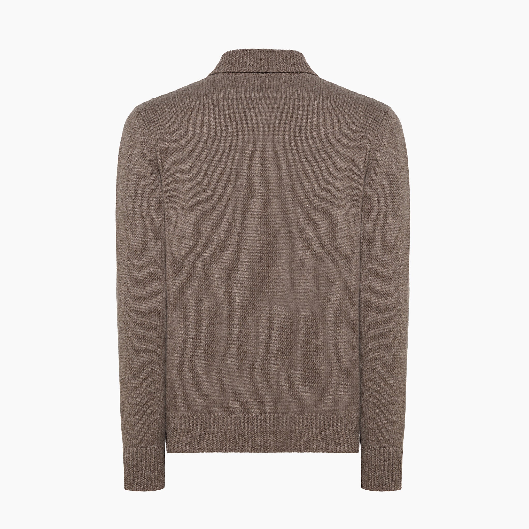 Rigaut long sleeved knitted polo in Wool Cashmere