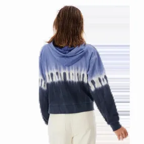 Rip Curl TIE DYE HOODY - BLUE