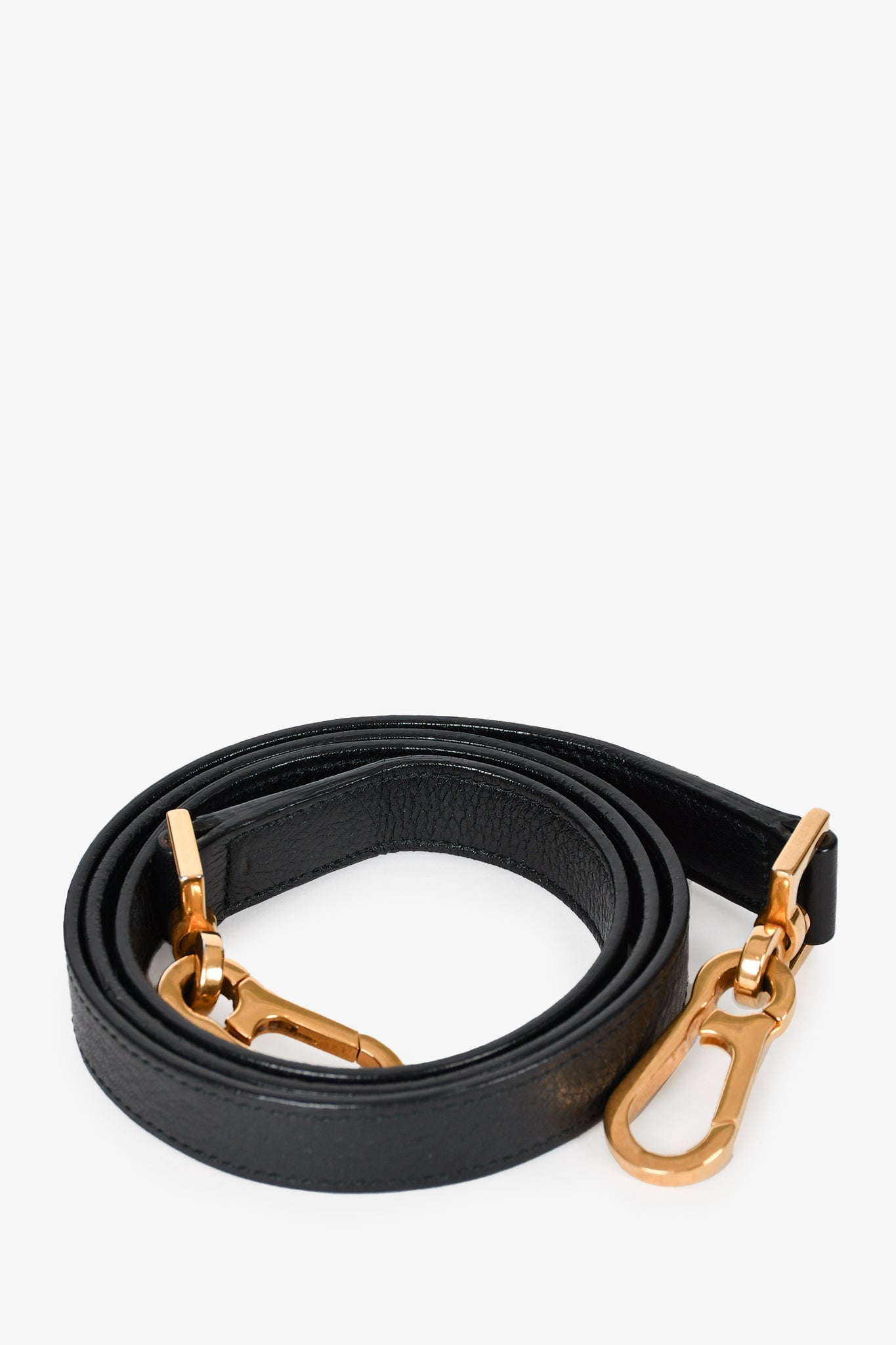 Saint Laurent Black Leather Muse II Two Way Bag with Strap