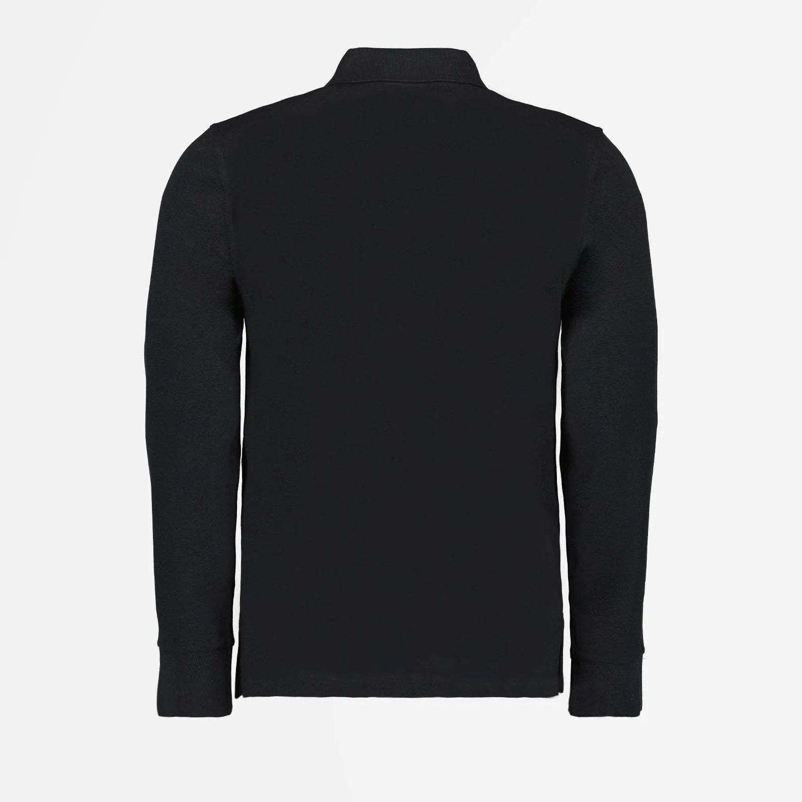 Saint Laurent  |Long Sleeves Plain Cotton Logo Luxury Polos