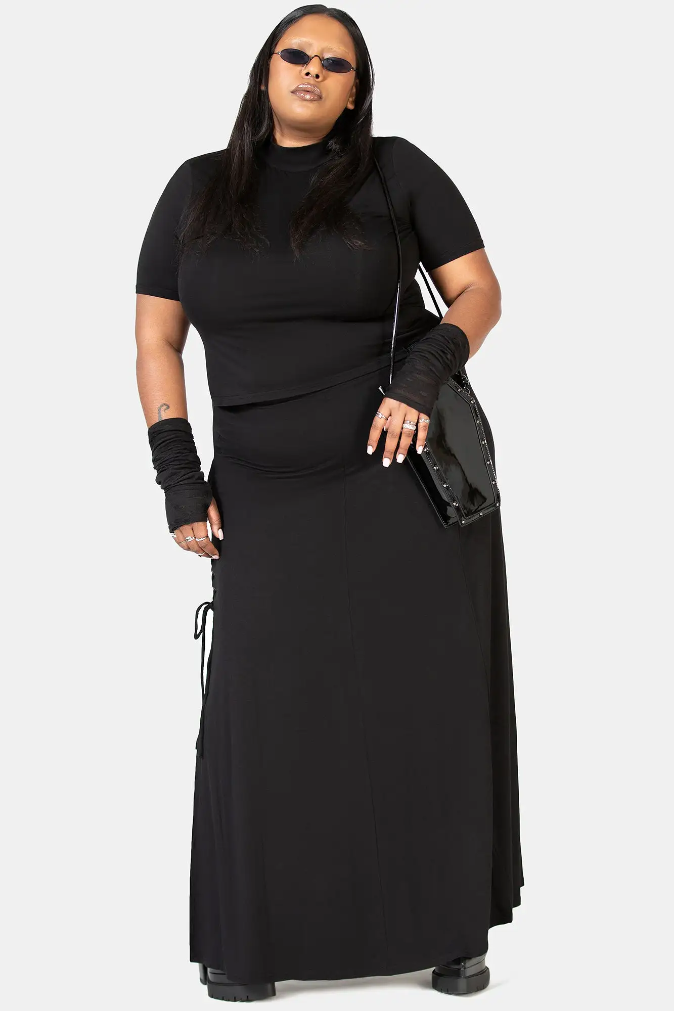 Secretly Weep Maxi Skirt [PLUS]