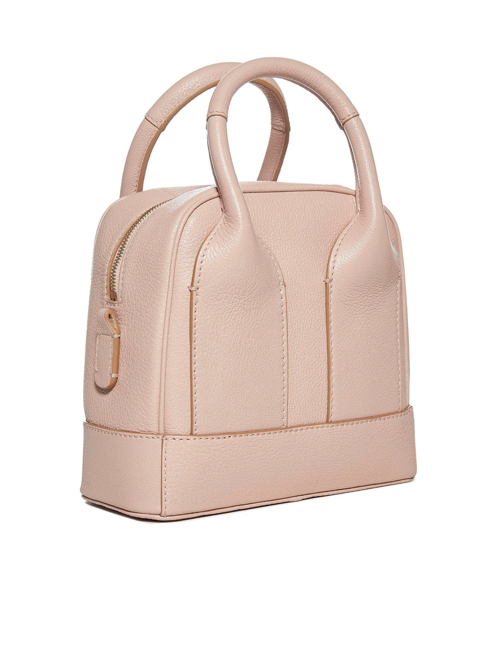 See By Chloé Kleine Logo Embossed Small Bowling Bag