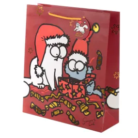 Simon's Cat Christmas 2020 Extra Large Gift Bag XGBAG70X