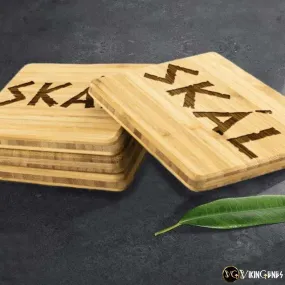 Skál 4 Pieces Set Coaster