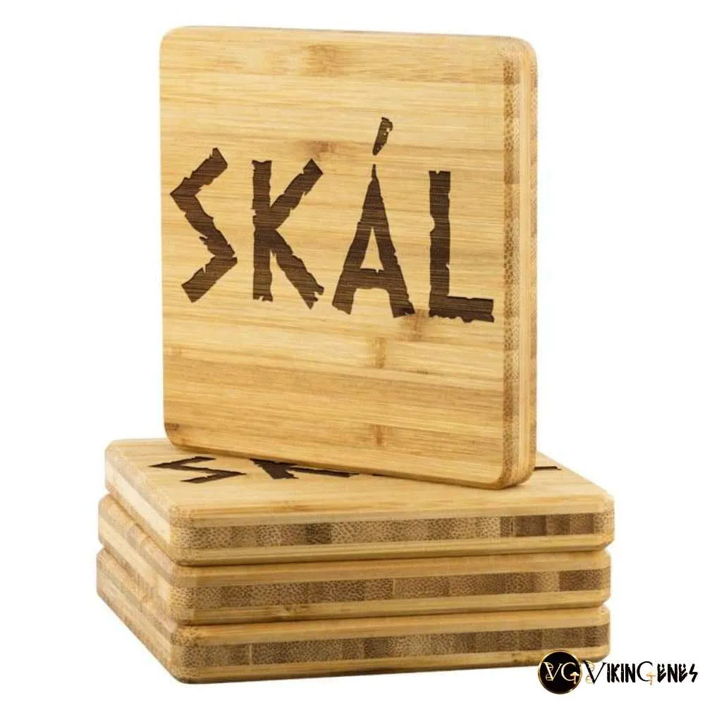 Skál 4 Pieces Set Coaster