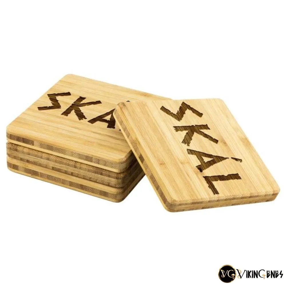 Skál 4 Pieces Set Coaster