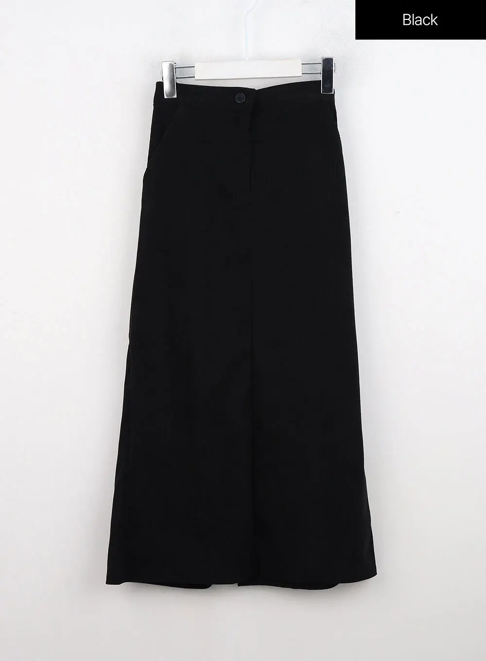 Slit Corduroy Maxi Skirt ON315