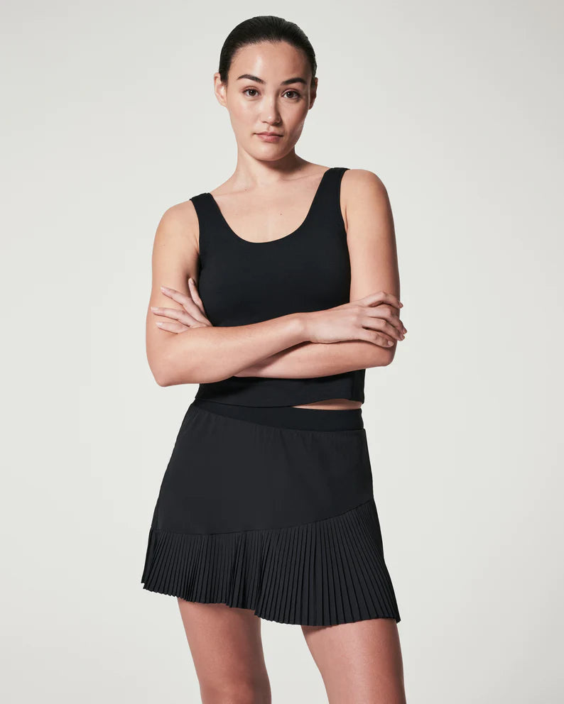 SPANX Yes Pleats! Skort 14 - Very Black