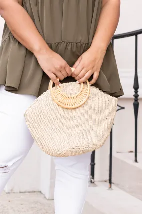 Sundays In Paradise Bag, Beige