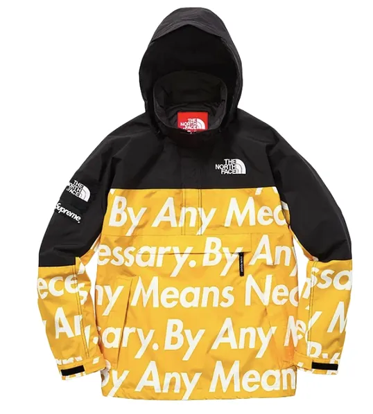 Supreme The North Face By Any Means Mountain Jacket Yellow