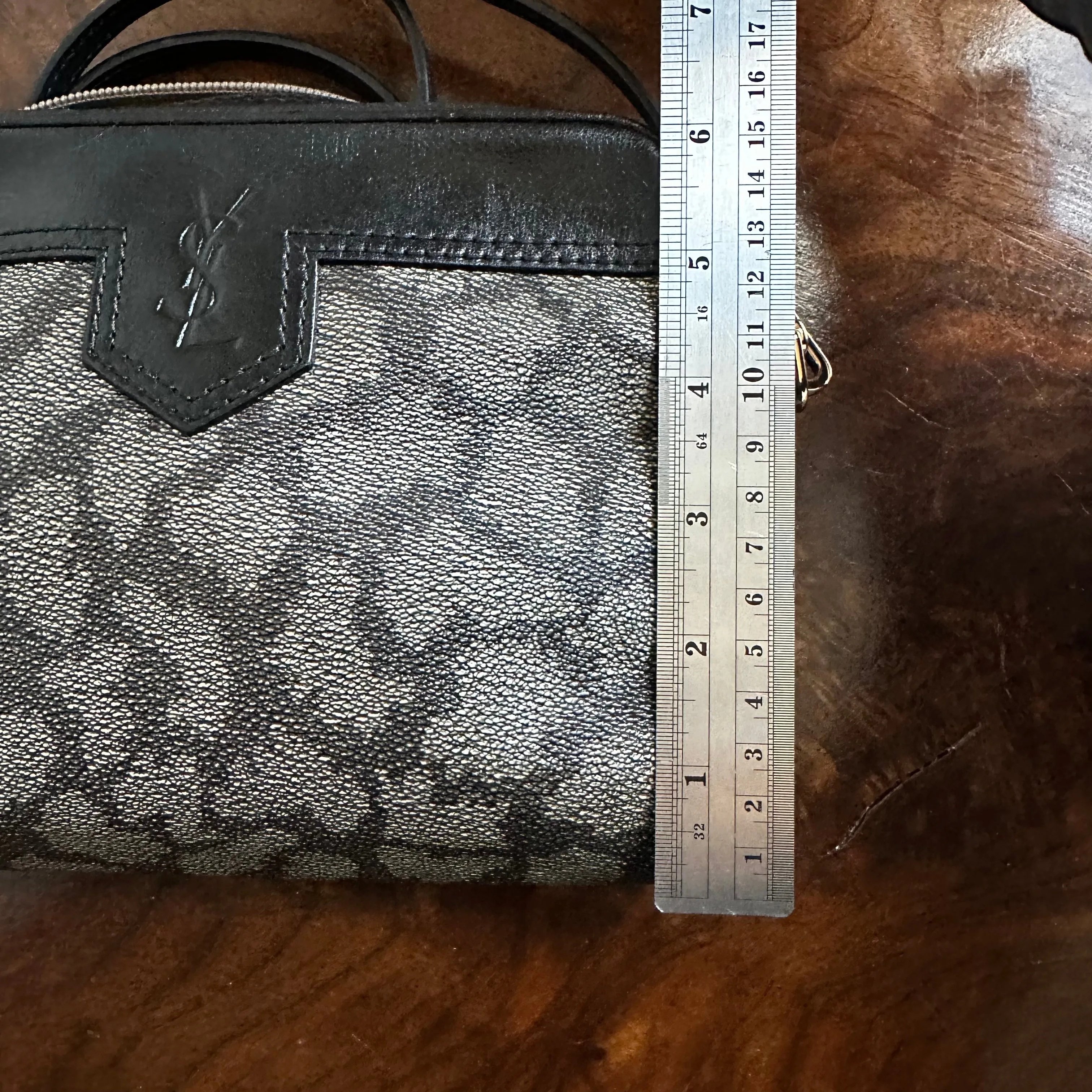 The Junco Crossbody - Vintage Yves Saint Laurent (YSL) in Giraffe Print