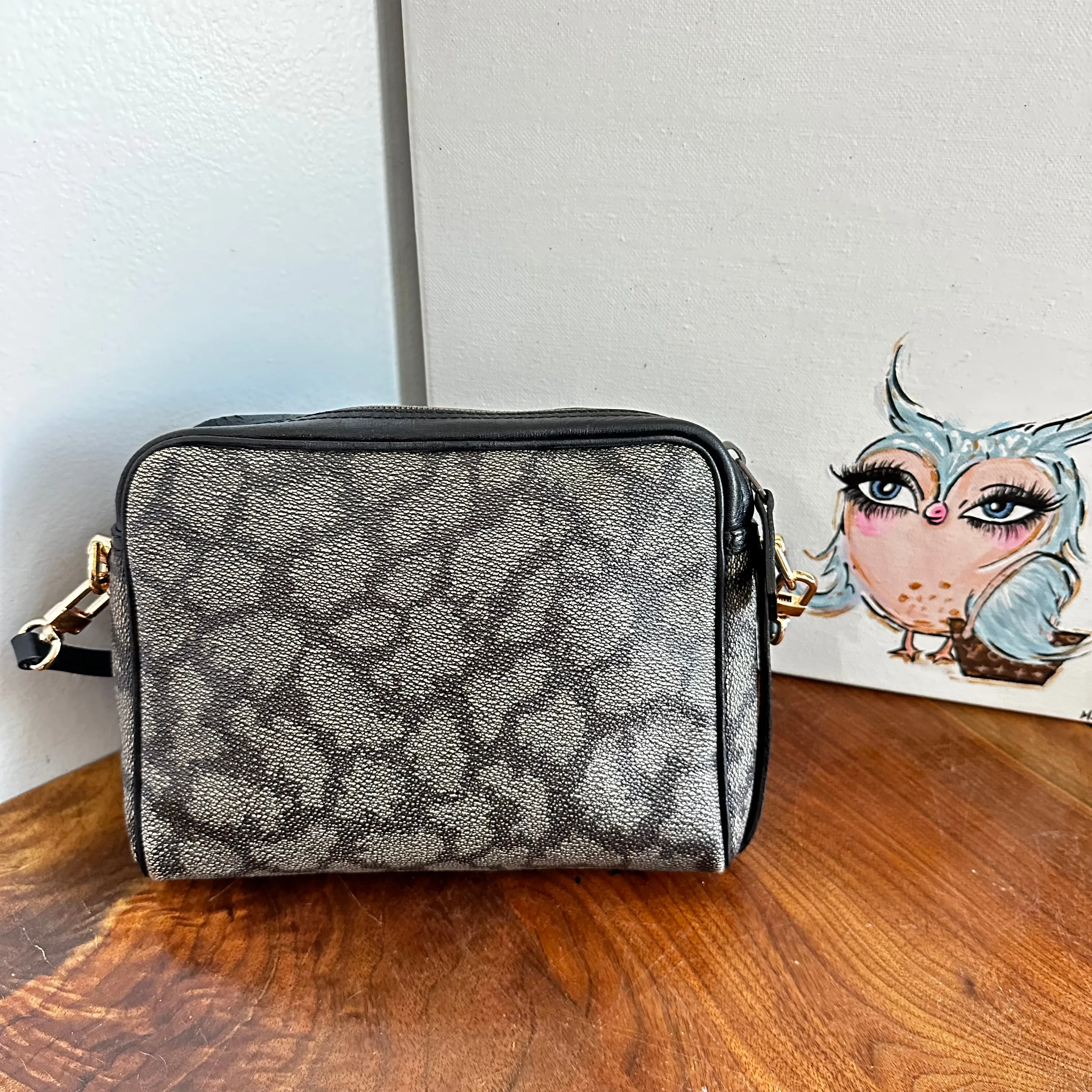 The Junco Crossbody - Vintage Yves Saint Laurent (YSL) in Giraffe Print