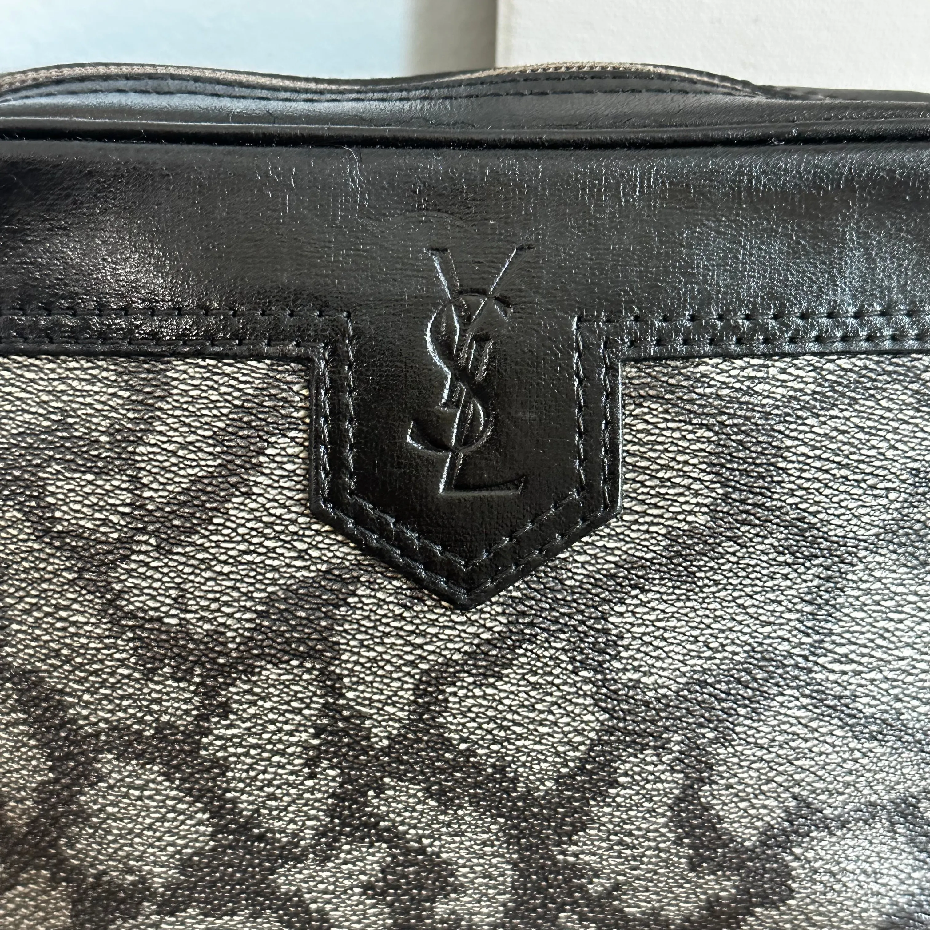 The Junco Crossbody - Vintage Yves Saint Laurent (YSL) in Giraffe Print