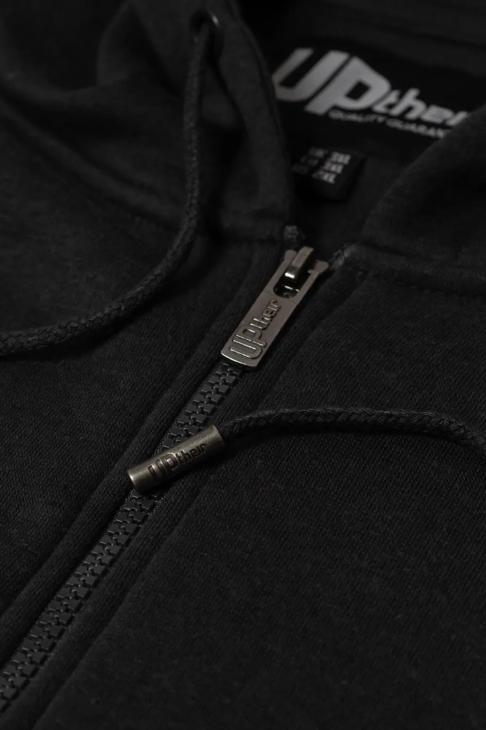 Uptheir Boom Time Full Zip Hoody - Black