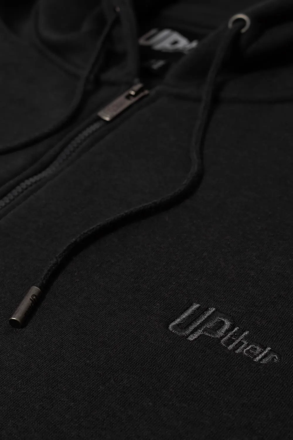 Uptheir Boom Time Full Zip Hoody - Black