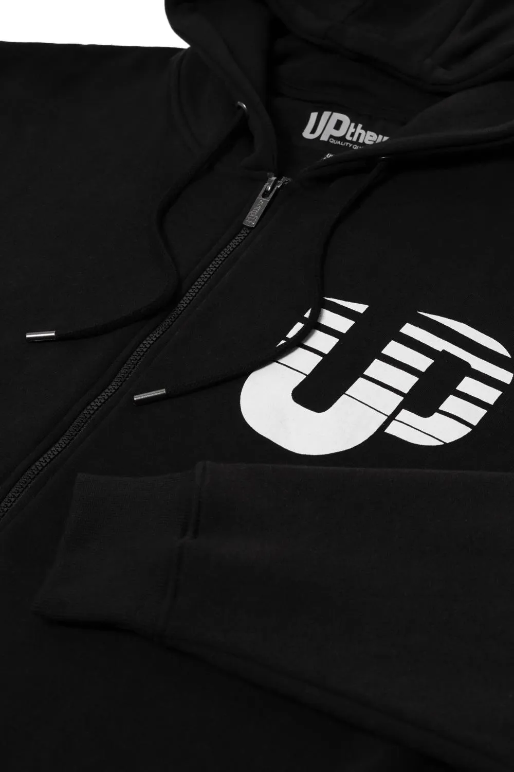 Uptheir Cam2 Performance Fleece Zip Through Hoody - Black