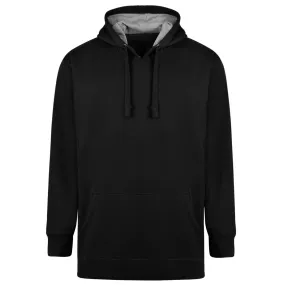 Uptheir Crew Neck Hoody Sweat in Black