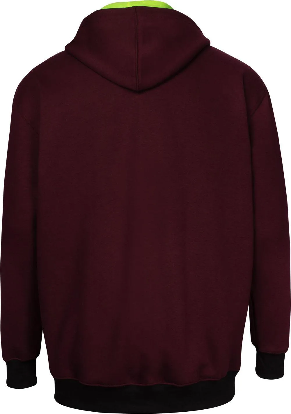 Uptheir Daze Zip Hoody - Burgundy Black