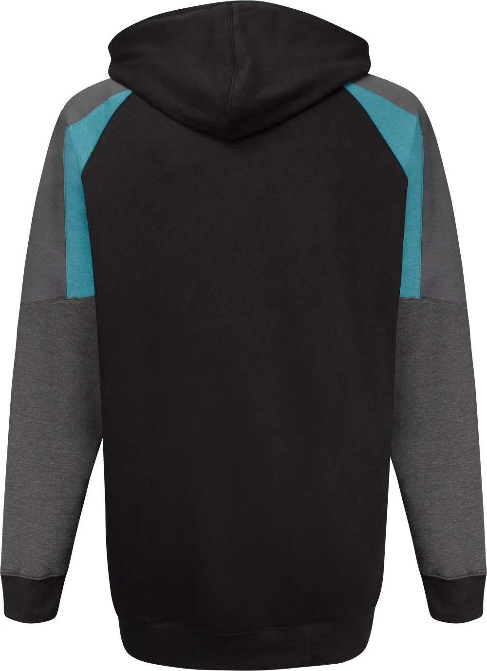 Uptheir Trooper Raglan Sleeve Hoody - Blue Black