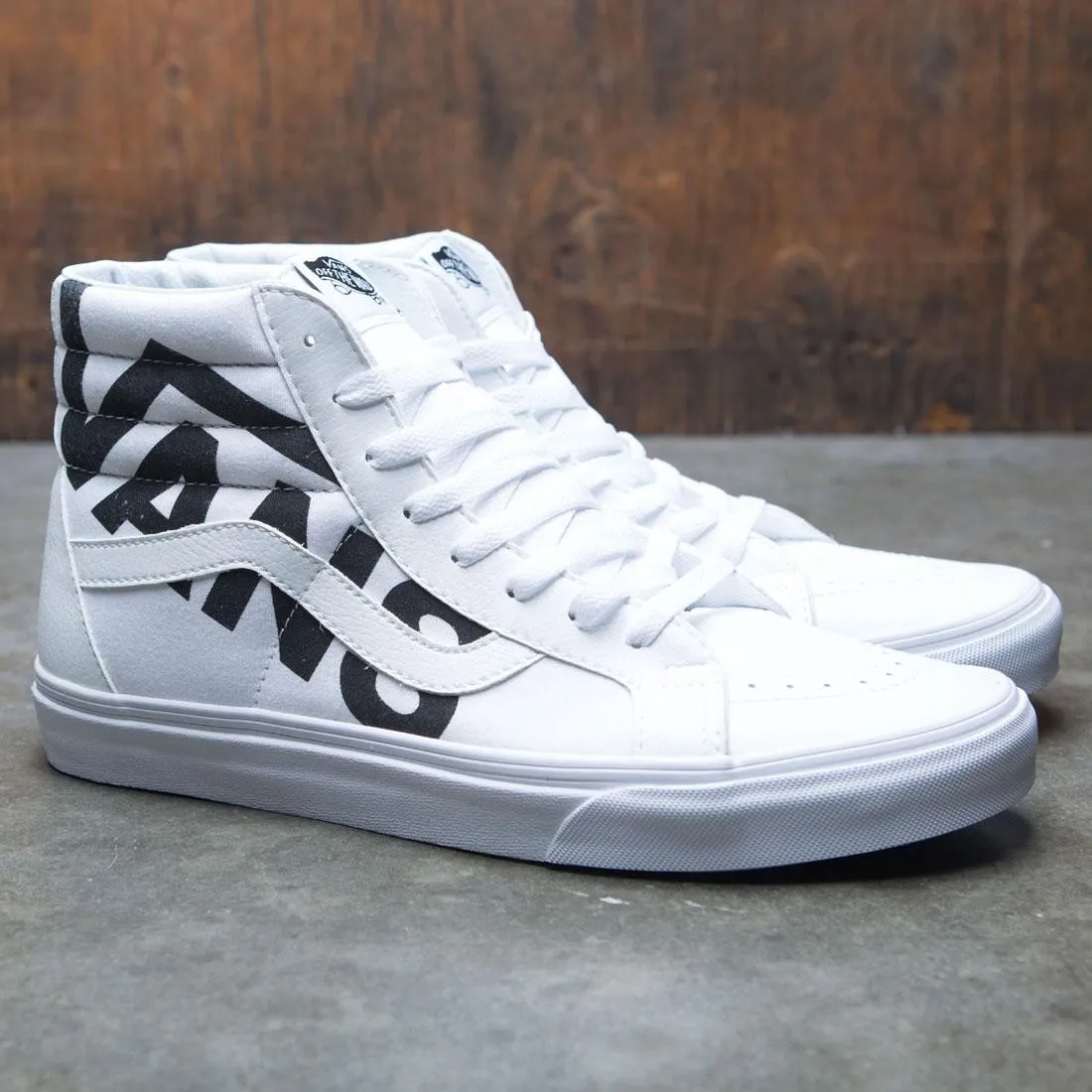 Vans Men SK8-Hi Reissue - Logo (white / black)