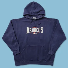 Vintage Denver Broncos Hoody XLarge