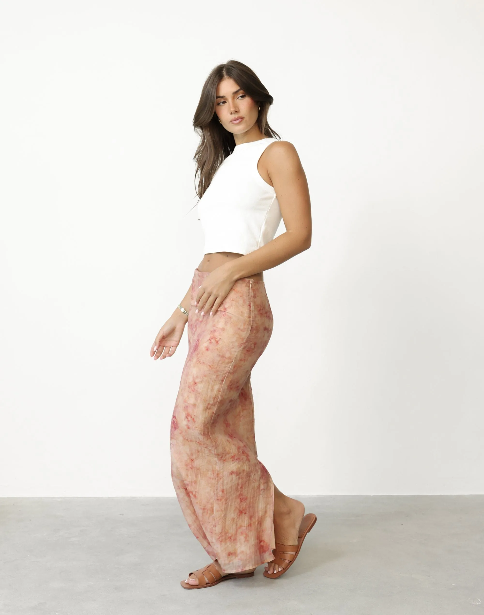 Viviana Maxi Skirt (Horizon)