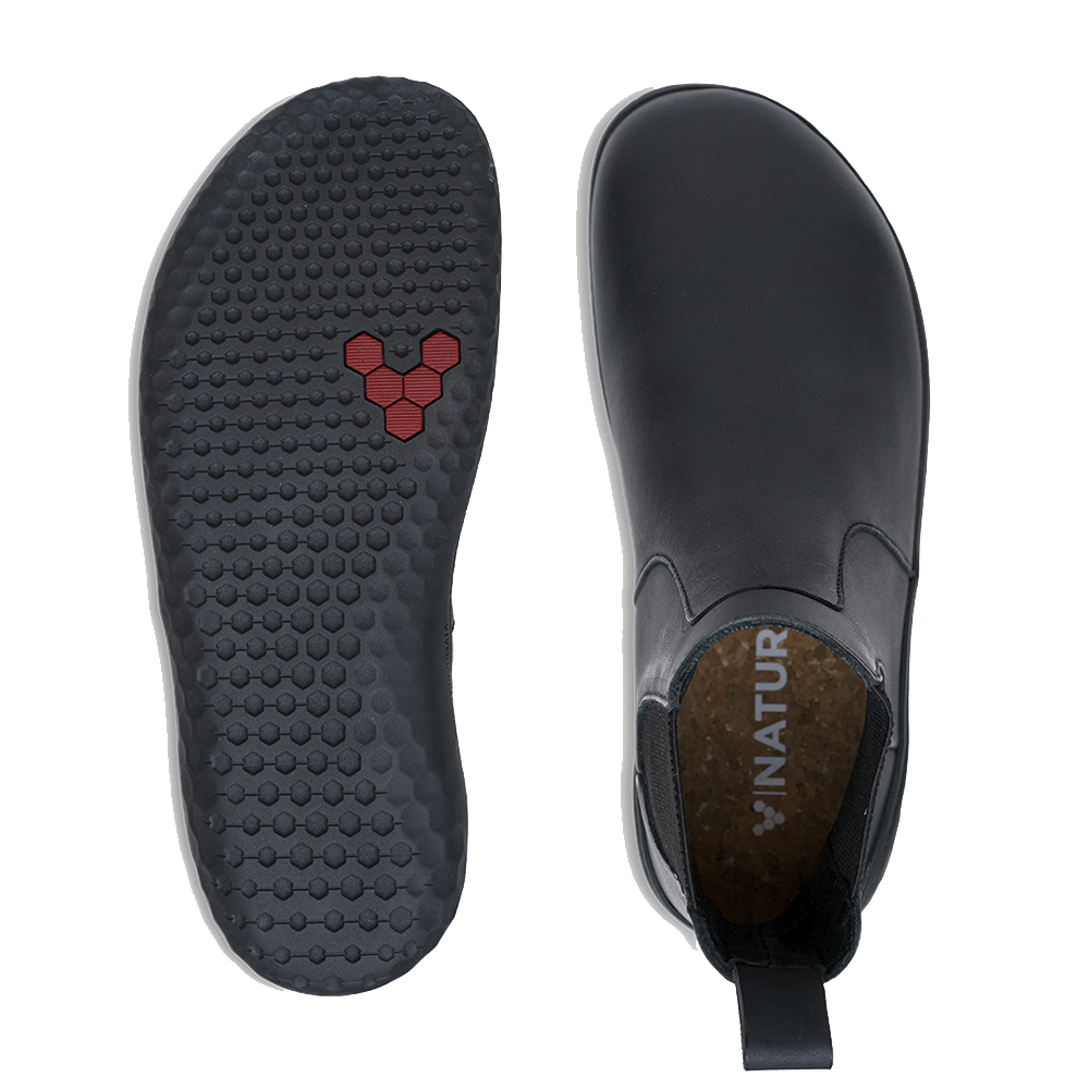 Vivobarefoot Geo Chelsea Womens Obsidian