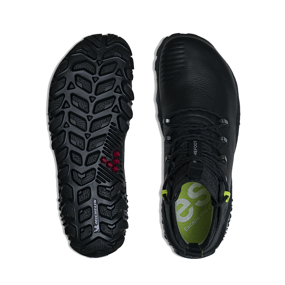 Vivobarefoot Magna Forest Esc Womens Obsidian/Lime