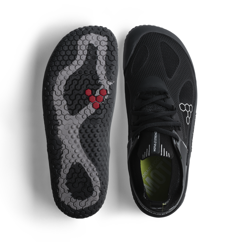 Vivobarefoot Motus Strength Womens Obsidian/Grey