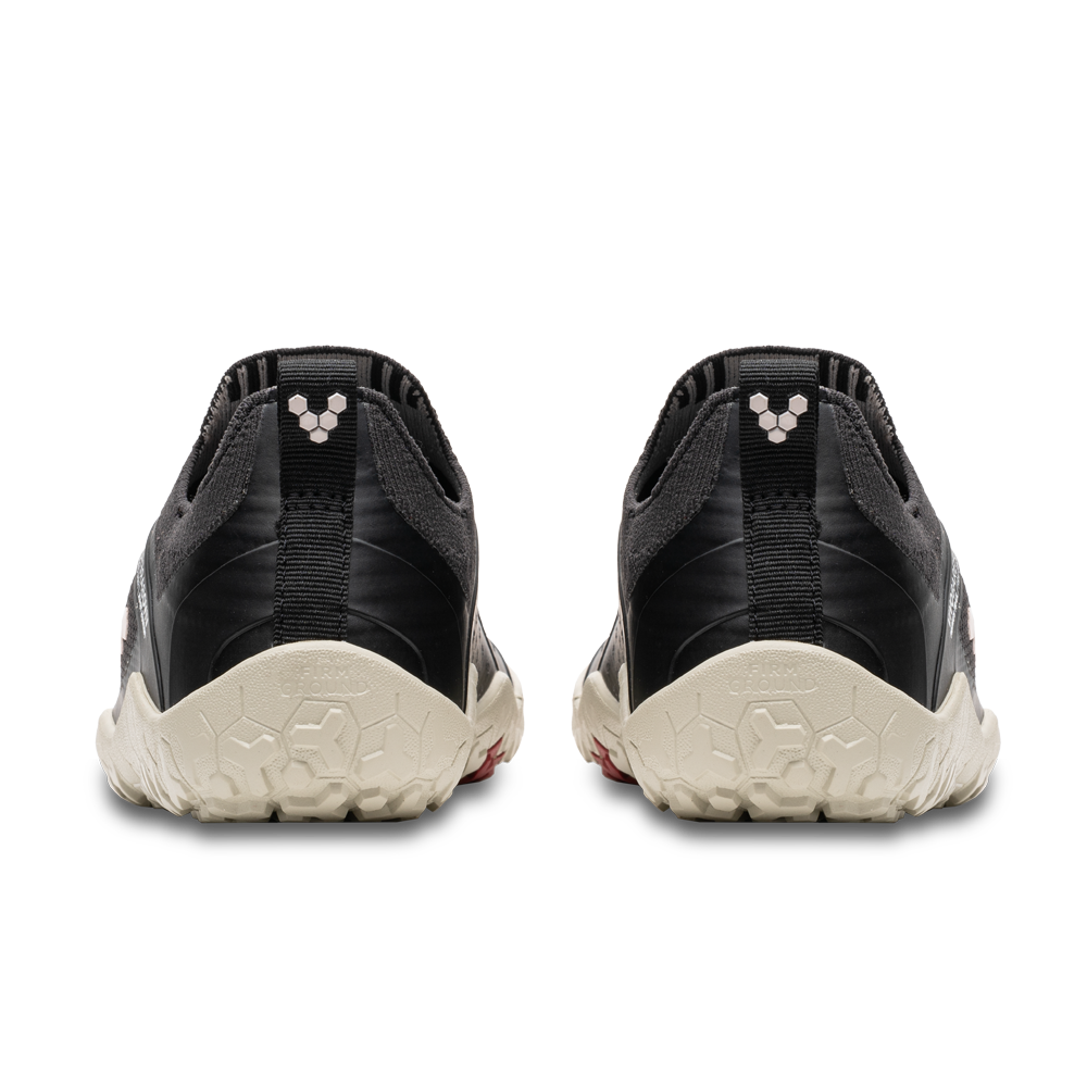 Vivobarefoot Primus Trail Knit FG Womens Obsidian/Misty Rose/Limestone