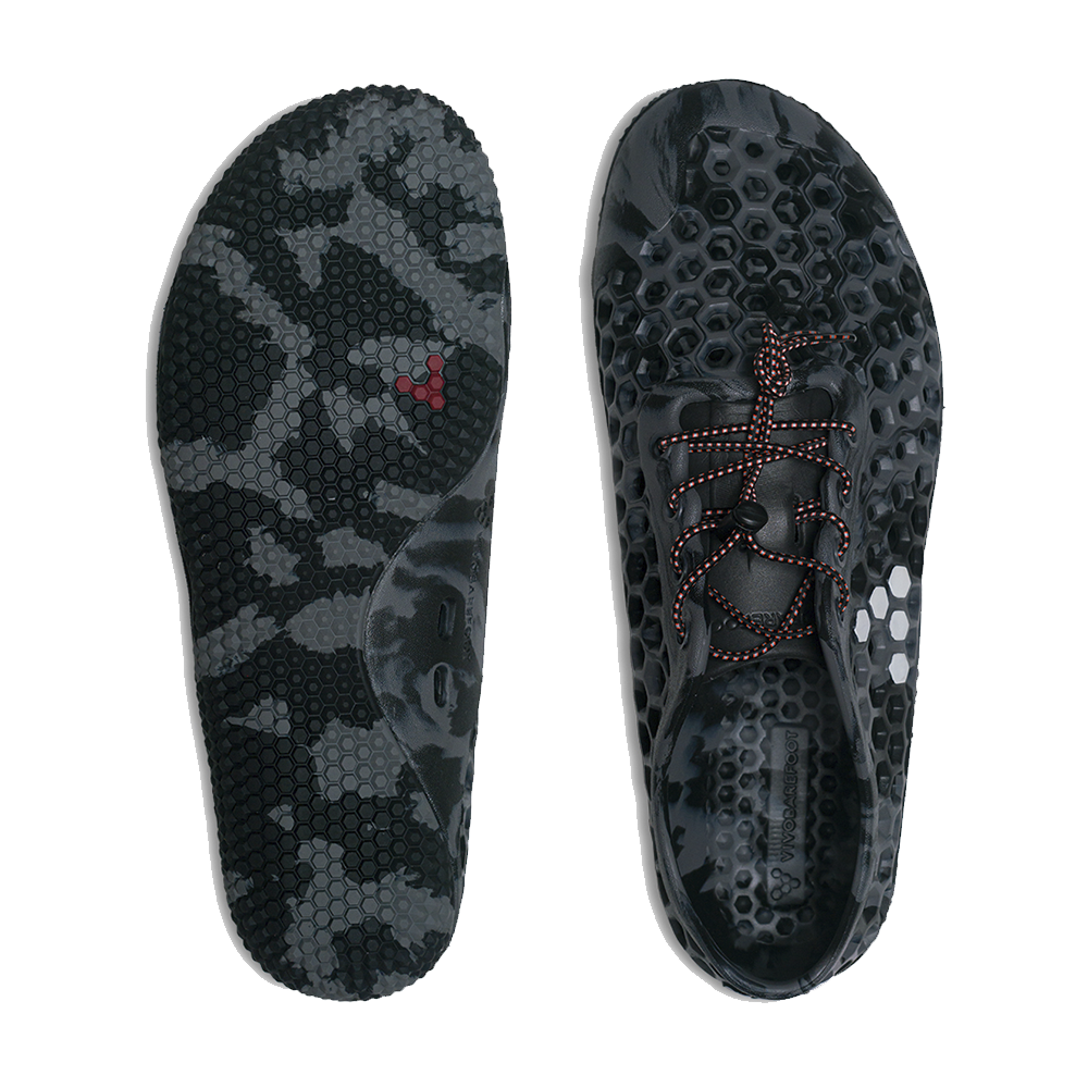 Vivobarefoot Ultra III Bloom Womens Obsidian Grey