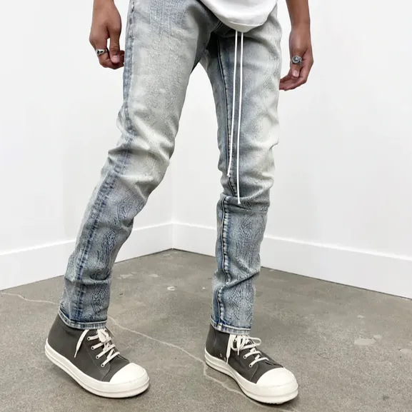 WILD WEST DENIM PANTS BLUE