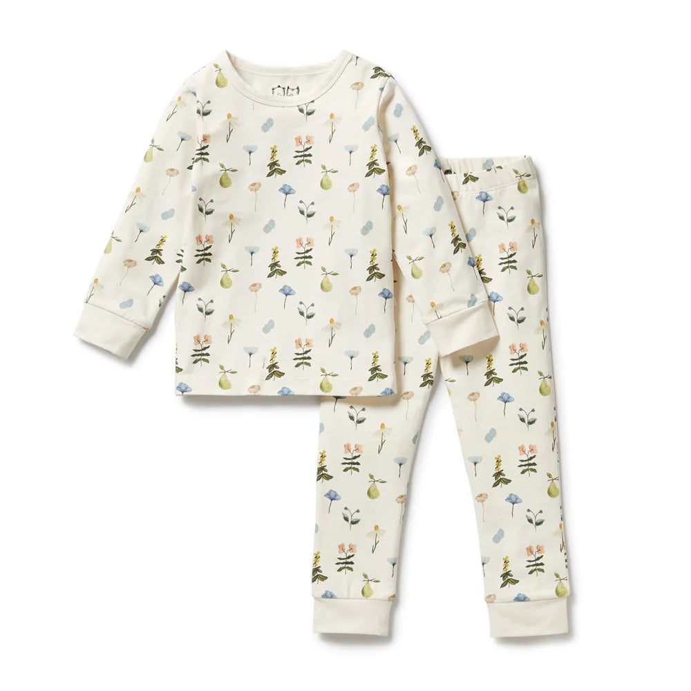 Wilson & Frenchy Organic Long Sleeved Pyjamas - Petit Garden