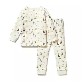 Wilson & Frenchy Organic Long Sleeved Pyjamas - Petit Garden