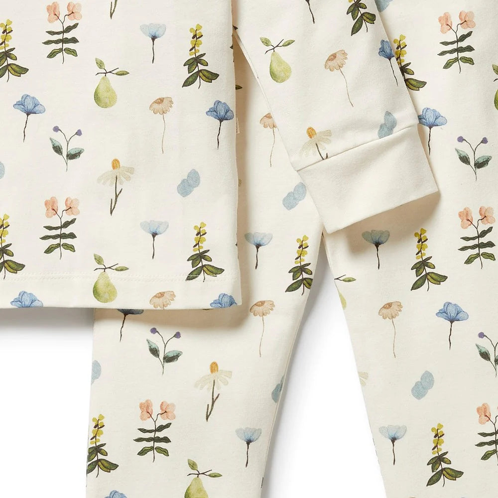 Wilson & Frenchy Organic Long Sleeved Pyjamas - Petit Garden