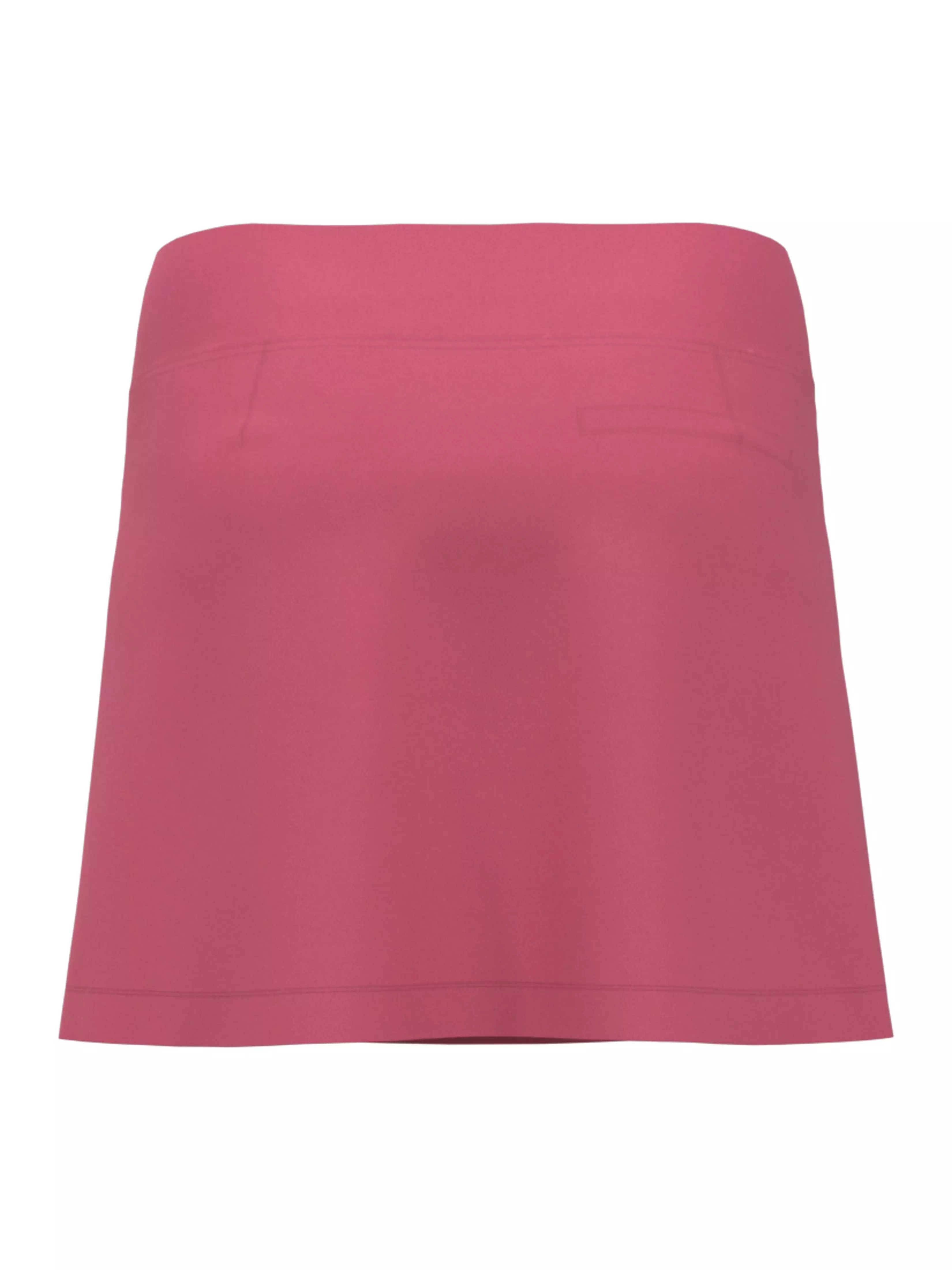 Womens Solid Skort